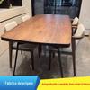 Mesa de jantar de madeira maciça nórdica casa meio antigo pequeno apartamento minimalista mesa de jantar de madeira retangular simples sala de jantar mesa de jantar