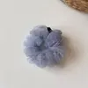 Goma para el pelo de malla de lunares con pliegues tipo burbuja, con un toque fresco y de alta gama, Cuerda para el pelo de cuatro capas para la parte trasera de la cabeza, Cuerda para el pelo estilo coreano