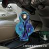 Haste de engrenagem decorativa transfronteiriça cordão de puxar suéter pequeno tie-dye criativo mini moletom capa protetora para alavanca de câmbio de carro