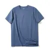 2026 Nova Camiseta Masculina Perfurada nas Axilas de Seda Gelada Secagem Rápida Gola Redonda Manga Curta Fresca Top Masculino