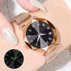 2019 Nuevo Reloj Cielo Estrellado TikTok Correa de Aleación Reloj Perezoso para Mujer Hebilla Magnética Reloj de Correa de Malla