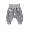 Pantalones de Felpa para Bebé para Otoño e Invierno, Ropa Exterior Delgada con Felpa Integrada para Bebés, Pantalones de Algodón con Fondo Amplio para Niños y Niñas, Pantalones Térmicos para Niños Pequeños