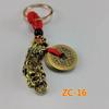 Novo Pingente Chaveiro Moeda Cinco Imperadores Chinoiserie Moeda de Cobre Carro Joia Artesanal Decoração Carro Estilo Étnico Pingente Barraca