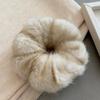 Diadema de Peluche de Imitación de Visón Atmosférico 2023 Nueva Elegante Otoño e Invierno Goma para el Cabello Tipo Intestino Grande Banda de Goma Retro Goma para el Cabello para Mujer