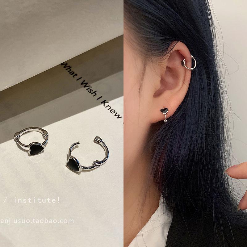 D0158黑色小爱心