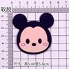 Acessórios Decorativos DIY Personalizados Decorações para Capa de Celular do Mickey e da Minnie Adesivos Ímãs de Geladeira Charms para Sapatos Adesivos Decorativos