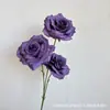 Flores Artificiales para Boda Colección Morada Serie Salón de Bodas Jardín Monet Arco Exterior Muro de Flores Estudio Fotográfico Floral Paisajismo
