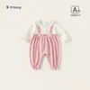 Modelo de Bem-Estar Roupas de Outono e Inverno Não Reembolsáveis para Meninas Bebês, Roupas Quentes para Recém-Nascidos, Macacão para Meninos
