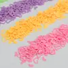 Lentejuelas huecas en forma de corazón, 8 mm, con base de porcelana y colores iridiscentes, para hacer joyería DIY