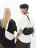 Mochila de Marca da Moda Feminina Bolsa de Ombro Transversal Bolsa de Peito Masculina 2025 Nova Bolsa Pequena Bolsa para Ciclismo Feminina Bolsa Pequena de Ombro
