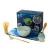 Set de Regalo Transfronterizo: Set de Matcha, Utensilios de Matcha, Batidor de Matcha para Ceremonia del Té, Cuchara para Té, Revendedor de Té para Uso Doméstico