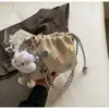 Bolsas Pequenas Populares Deste Ano para Mulheres 2025 Nova Moda Versátil Bolsa Transversal com Corrente Bolsa de Ombro Estilo Saco Super Quente