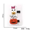 Accesorios de Decoración de Atrezo para Fiesta de Halloween Transfronterizos de Amazon Más Vendidos Pasador de Halloween Accesorios para el Cabello