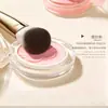 Brocha para Rubor, Brocha Angular para Rubor en Crema, Brocha Multifuncional para Contorno de Maquillador Profesional, Brocha para Maquillaje con Puntos Líquidos, Portátil y Suave