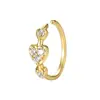 Anillo de Nariz de Plata de Ley S925 con Forma de Estrella y Circonita para Mujer, Estilo Europeo y Americano, Joyería para Nariz sin Perforación, Ear Cuff, Venta al por Mayor en Stock