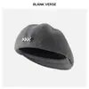 Gorra Retro Estilo Británico para Mujer, Boina Versátil para Primavera y Otoño, Moda de Sombrero Pequeño que Adelgaza la Cara, Tendencia para Circunferencia de Cabeza Grande