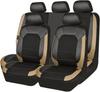 Fundas para Asientos de Coche de Comercio Exterior Transfronterizo Mexicano Costuras tipo Sándwich Cuero Cuero PU Cuero Artificial Estilo Europeo y Americano