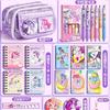 Novo Estojo Polly Pônei Grande Capacidade Alto Valor de Cor Feminino para Menina do Ensino Fundamental Caixa de Papelaria Fofa suit