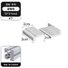 Accesorios Perfiles de Aluminio Estantes Estanterías Soportes de Esquina en L en T Sujetadores Ruedas Universales Tazas para Pies Tapas Finales Bisagras