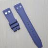 Adecuado para Wan. Correa de Reloj Guo Serie Piloto FKM Caucho de Flúor 20/21/22mm Deportiva de Liberación Rápida