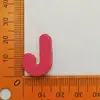 26 Letras Inglesas Flor de Sapato Buraco de Sapato Acessórios de Sapato Letra Acessórios Diy Flor de Sapato Dia do Trabalho Acessórios de Sapato Fivela Acessórios