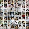 64 Adesivos Polaroid da Família Idol Tf para Decorar Computador Tablet Capa de Celular Geladeira Mala Adesivos