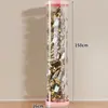 Balde de Armazenamento Cilíndrico Grande Capacidade Rack de Armazenamento de Garrafas Vazias Produtos de Cuidados com a Pele para Bonecas Acrílico Cosméticos Frascos Transparentes Potes