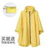 Poncho Impermeable Multifuncional 3 en 1 para Ciclismo al Aire Libre, Poncho de Lluvia con Cremallera de Poliéster para Senderismo, Venta al por Mayor para Comercio Exterior y Ventas Transfronterizas