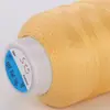 Cuerda de cera hilo de cera hilo de poliéster para coser artículos de cuero hechos a mano hilo de alta resistencia calcetines de poliéster puro cosidos a mano hilo para guantes cosido a mano color dorado