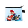 Bolsa de Monedas Popular Transfronteriza de Dibujos Animados de Mario, Mini Cartera para Estudiantes de Primaria, Bolsa de Almacenamiento Unisex, Linda y Divertida para Niños