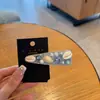 Nuevo Pasador de Perla de Concha de Gama Alta para Flequillo, Pinza Lateral Versátil para Niñas, Pasador Único con Pedrería para la Parte Posterior de la Cabeza