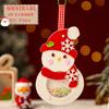 Presentes de Natal, Pequenos Presentes, Pingentes Artesanais DIY para Crianças, Brinquedos Criativos, Brinquedos de Balanço, Kits de Materiais, Atividades de Jardim de Infância