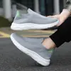 Zapatos para Hombre Malla Transpirable Zapatos Deportivos Slip-On Zapatos Perezosos Cómodos Zapatos Casuales Transpirables Zapatos para Caminar para Hombre