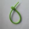 Corbata de silicona colorida de 210 mm con hebilla suelta, correa de corbata autoblocante, accesorios para corbatas DIY hechos a mano