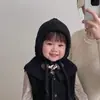 Otoño e Invierno Nuevo Estilo Sombrero y Bufanda para Niños Todo en Uno Invierno Lindo y Cálido Sombrero de Lana para Niños y Niñas Bebé Venta al por Mayor