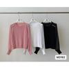Camiseta de Fondo de Punto a la Moda para Mujer, Nuevo Estilo Empalmado para Exterior, Versátil, Elegante, Camiseta que Afina la Figura, Top de Manga Larga para Mujer