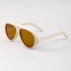 Gafas de Sol Europeas y Americanas de Moda Transfronterizas con Montura Grande para Mujer, Gafas de Sol de Acetato de Gama Alta para Hombre, Gafas de Sol Modernas de Comercio Exterior