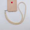 Accesorios de Lanyard para Funda de Teléfono Cuerda de Malla Versátil Correa de Cuello de Cristal Estilo Largo Soporte de Tarjeta de Identificación de Marca Decoración Colgante Mayoreo