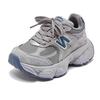 Tênis Esportivos para Meninas 2025 Primavera & Outono Novos Sapatos para Meninos Sapatos de Papai Infantis Malha Respirável Casual Tênis de Corrida