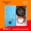 WTQ-280 termômetro de pressão termômetro de pressão com contato elétrico para caldeira industrial termômetro de ponteiro