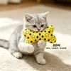 Hueso de juguete chirriante para mascotas hace sonidos, muele los dientes, alivia el aburrimiento, juguete de peluche interactivo para perros y gatos, duradero y adecuado para dormir con él