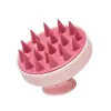 Cepillo de Silicona para Champú Transfronterizo de Amazon para Uso en Casa, Peine Masajeador Multifuncional, Limpieza del Cuero Cabelludo, Baño, Lavado de Cabello y Herramienta para Rascar la Cabeza