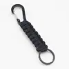Llavero de Supervivencia al Aire Libre Llavero Trenzado de Paracord Anillo Llavero Colgante de Paracord Llavero de Paracord