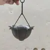 Corrente de Chuva Púrpura Estilo Japonês Liga de Alumínio Corrente de Chuva Corrente de Calha para Jardim Exterior Corrente Guia de Água Decoração de Templo Villa