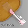 Brocha de Silicona para Mascarilla de Belleza, Espátula de Maquillaje con Cerdas Suaves, Herramienta de Belleza Casera para Spa, Brocha en Forma de Abanico para Ácido Frutal que No Pierde Cerdas