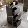 Armário de Ferramentas para Barbearia Armário de Ferramentas para Cabeleireiro em Aço Inoxidável Mesa de Ferramentas para Salão Armário de Armazenamento com Gavetas