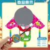 Weifang Triángulo Caña de Pescar Portátil Cometa al por Mayor Cometa de Dibujos Animados para Niños Brisa Fácil de Volar Puesto Callejero Caña de Pescar Cometa Pequeña