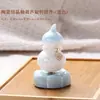Ornamento de animal de estimação de chá de cabaça pequena com esmalte de cristal cerâmico, popular online, decoração colorida para mesa, presente criativo
