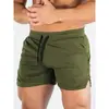 Pantalones Cortos Deportivos Nuevos Transfronterizos para Fitness Hombres Correr Entrenamiento Secado Rápido Transpirables Cordón Pantalones de Tres Cuartos Pantalones de Playa