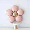Ins Vintage Frosted Five-petal Flower Aluminum Film Balloon Matte Flower Dia das Crianças Decoração de Festa de Aniversário do Bebê Layout